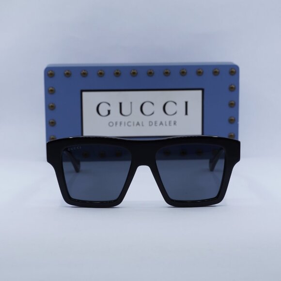 Final Price! Gucci GG0962S 005 Black/Grey Sunglasses - Picture 2 of 12